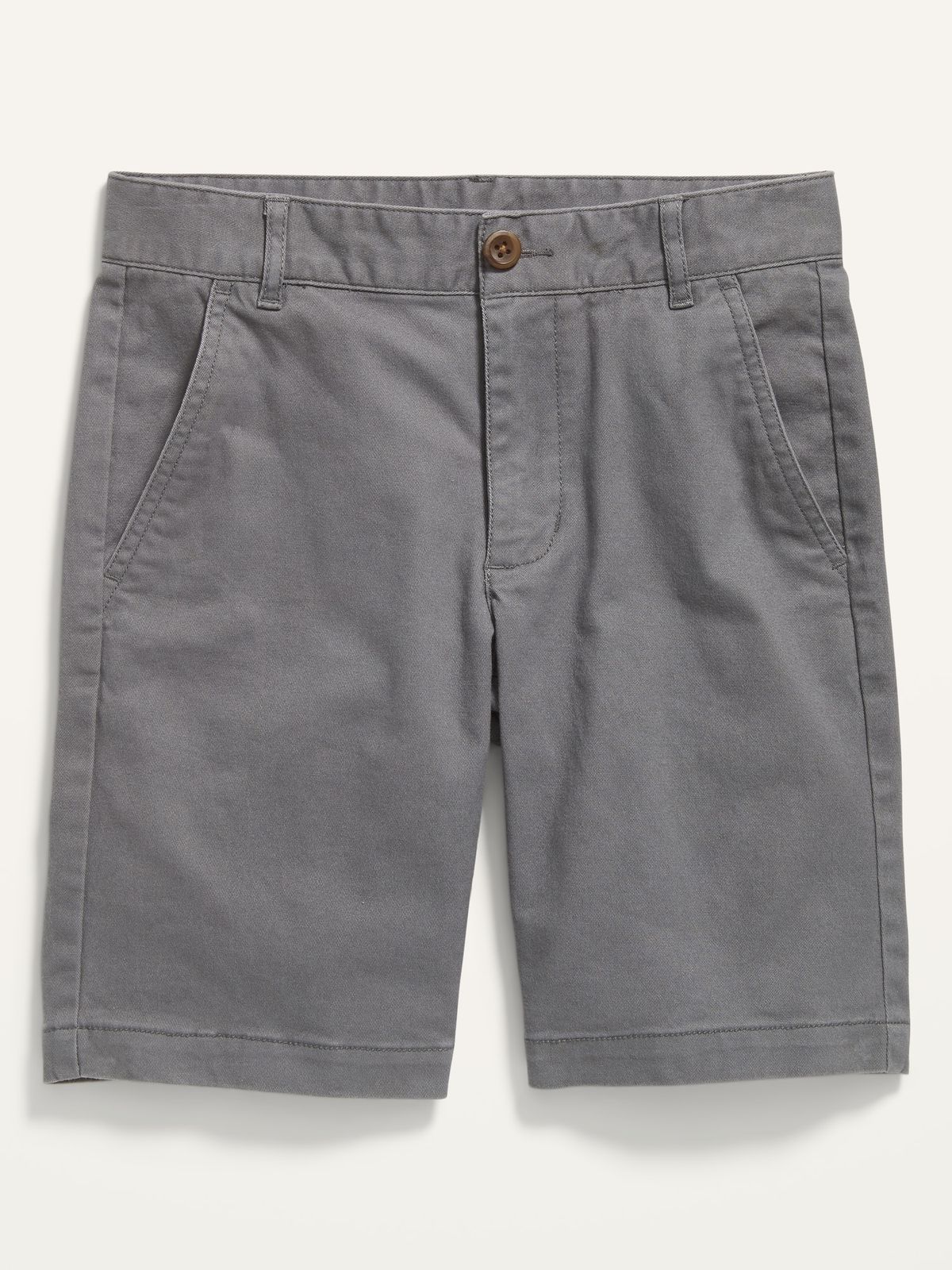 Short Cinza Sarja